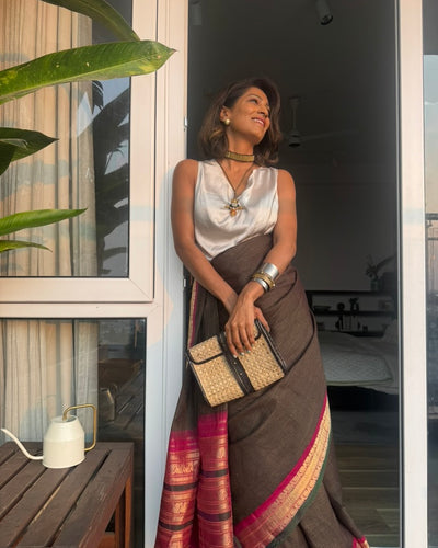 No. 03: The Gadwal Wrap Skirt