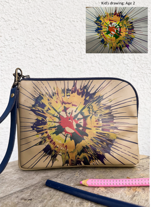 Everyday Pouch (with your child’s art) Rachana Reddy