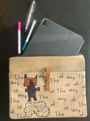 Tablet sleeve (with your child’s art) Rachana Reddy