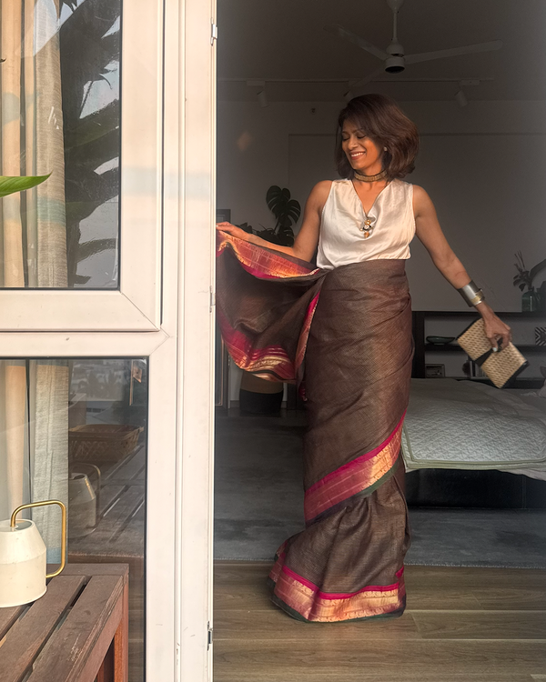 No. 03: The Gadwal Wrap Skirt