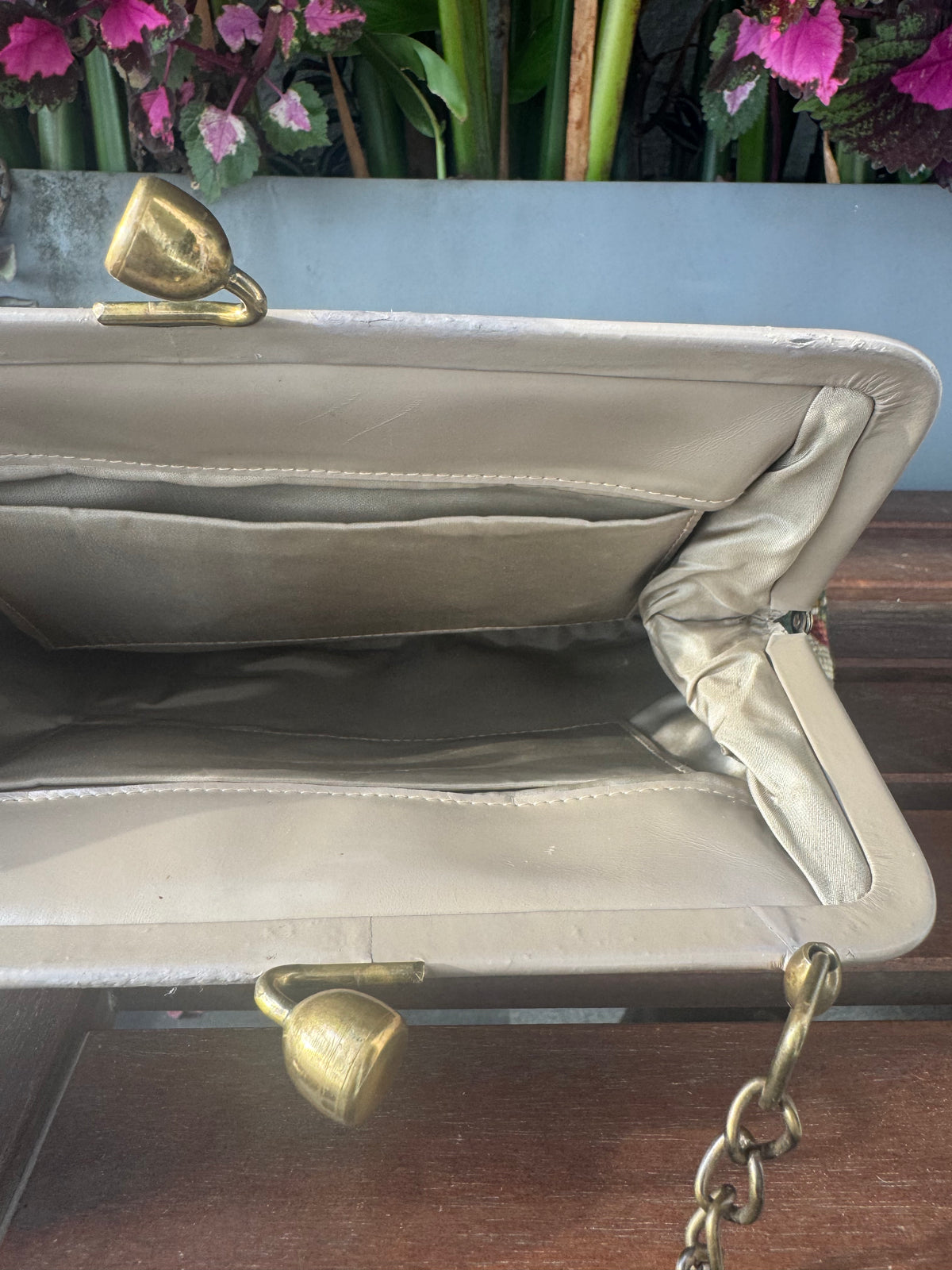 Floral Petit Point Vintage Bag from 1940's Vintage Pre-loved