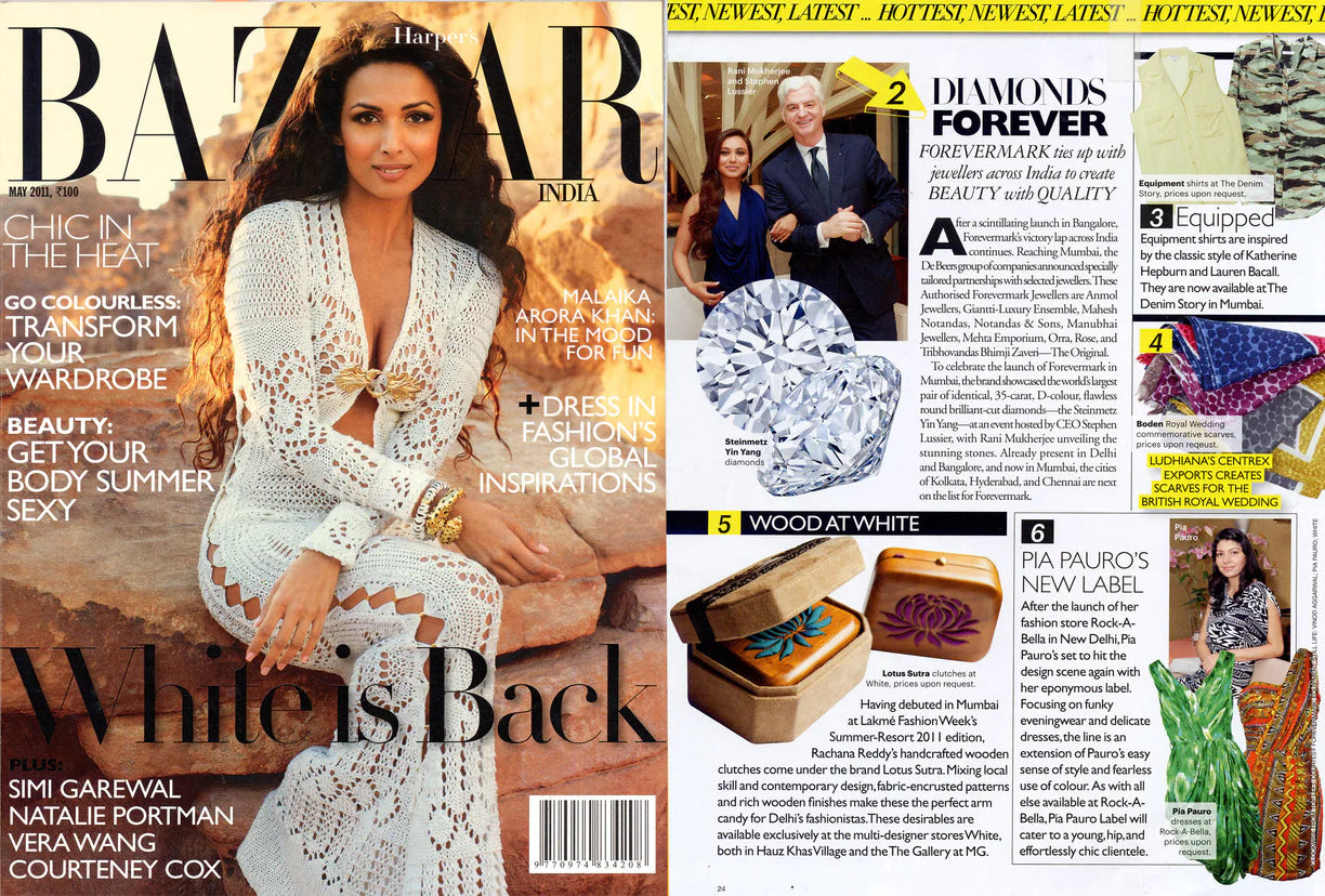 HARPERS BAZAAR: The perfect arm candy for Delhi's fashionistas