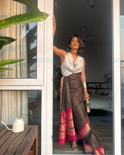 No. 03: The Gadwal Wrap Skirt