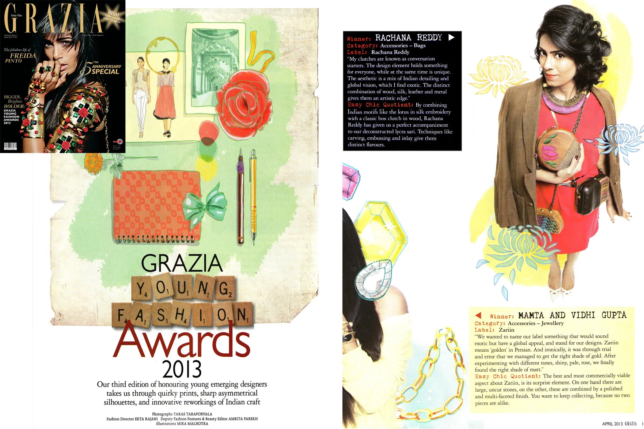 Grazia Young Fashion Award: Excellence in accessories