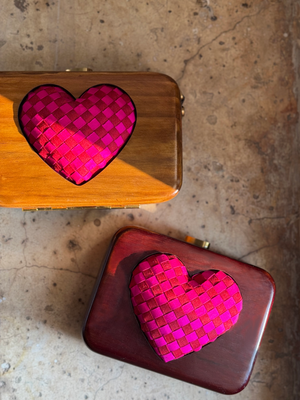 The Box Of Love (Teak-Pink)