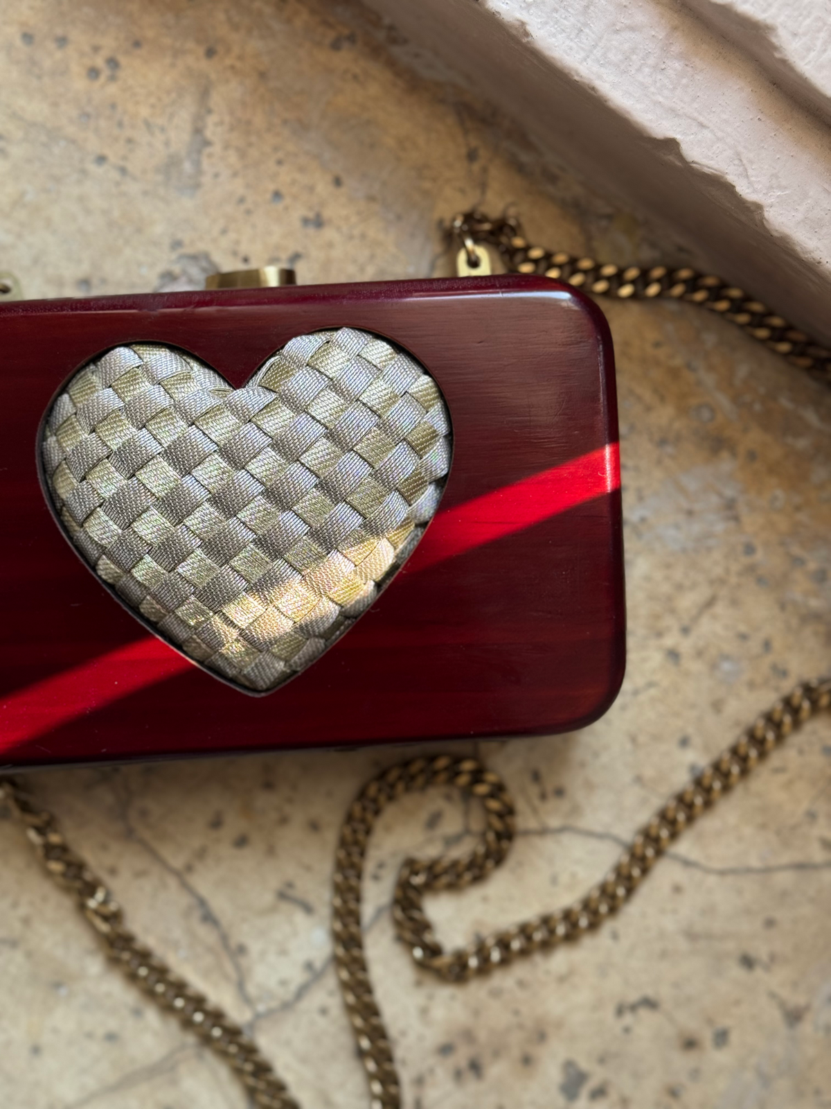 The Box Of Love (Cherry-Metallic) Rachana Reddy