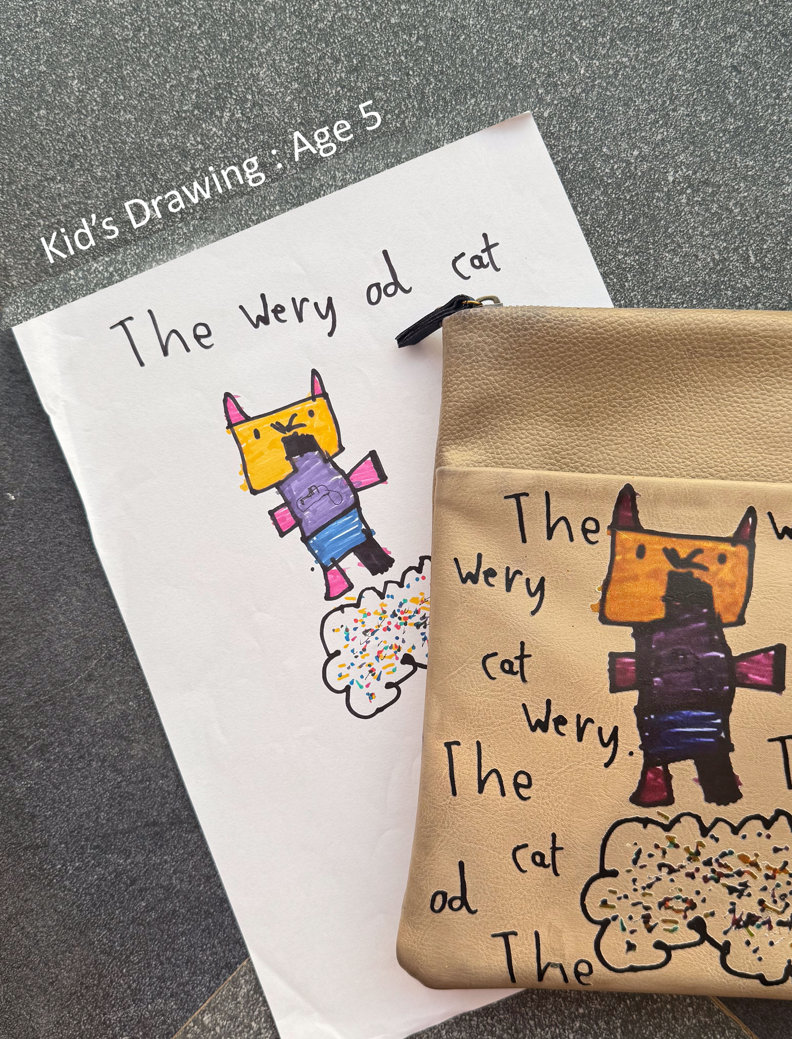 Tablet sleeve (with your child’s art) Rachana Reddy