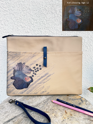 Tablet sleeve (with your child’s art)