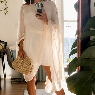 The Draped Cape Top - Waitlist