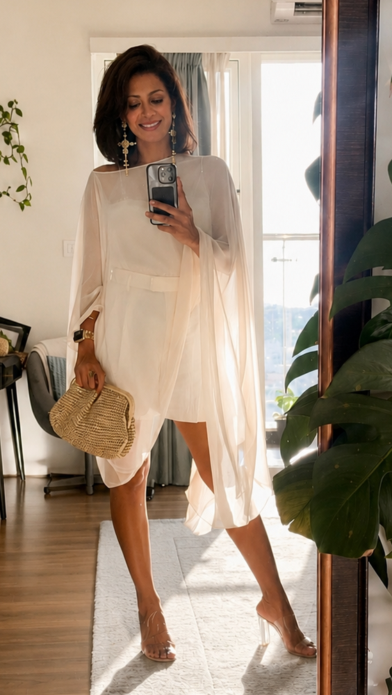 The Draped Cape Top - Waitlist