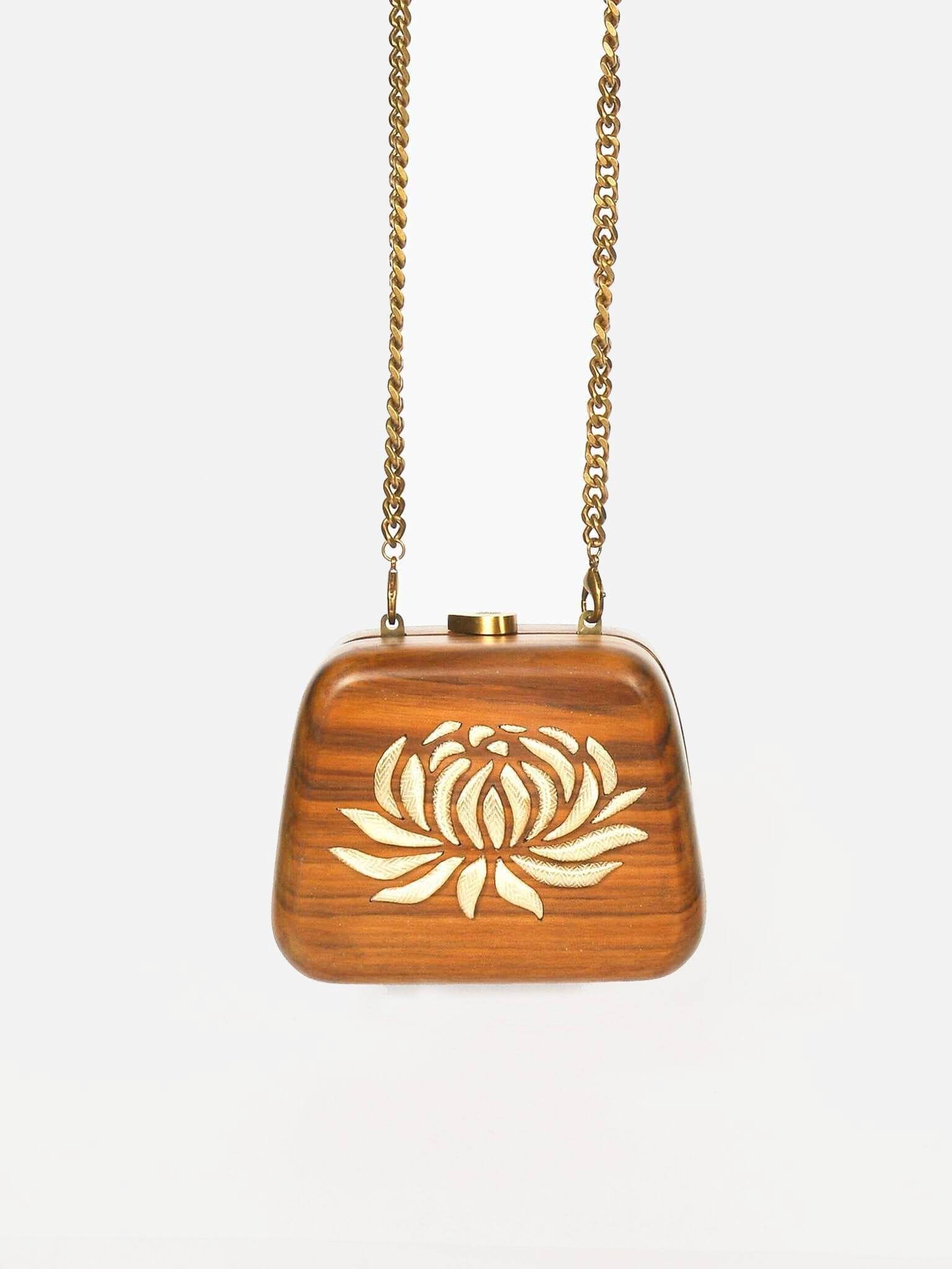 Padma (Teak + Gold) - Rachana Reddy